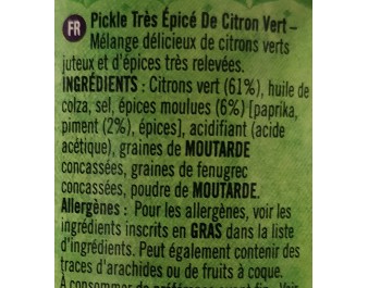 MELANGE DE CITRON FORT
