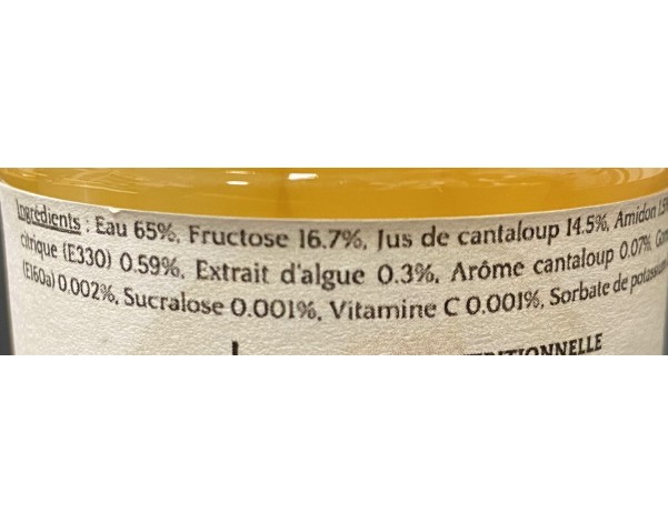 PERLES DE FRUIT MELON