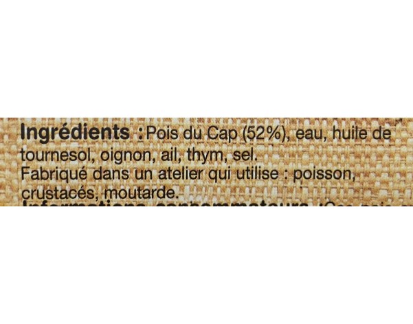 POIS DE CAP CUISINE A LA CREOLE