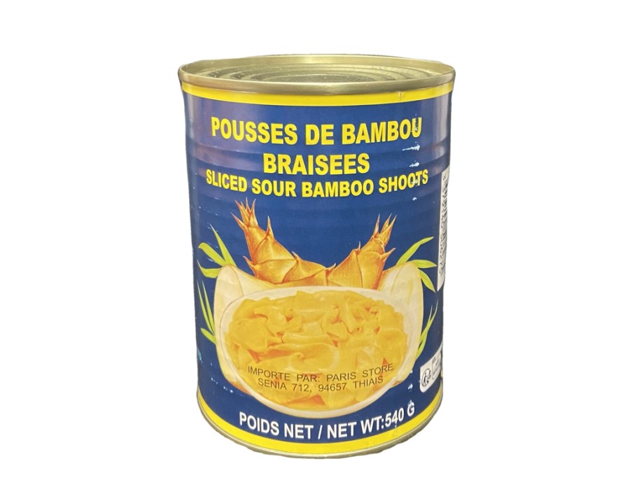 POUSSES DE BAMBOU AIGRE EN LAMELLES