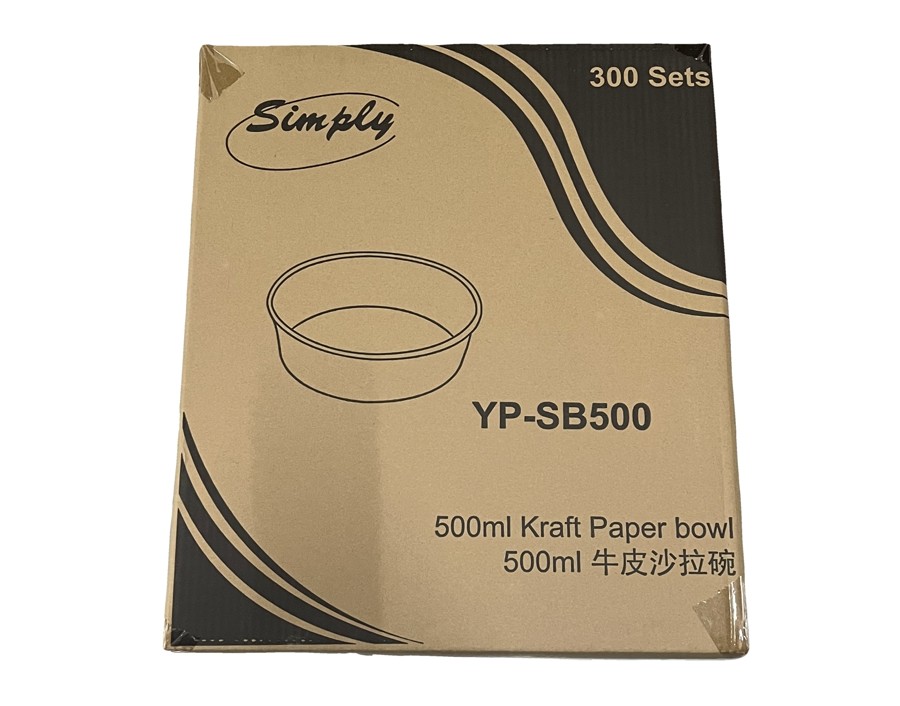 BOL EN PAPIER 146 X 45 MM  500 ML 300 P.