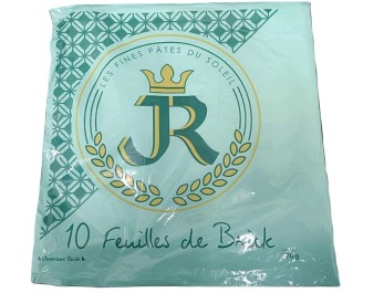 FEUILLE DE BRICK 30 CM 10 P.