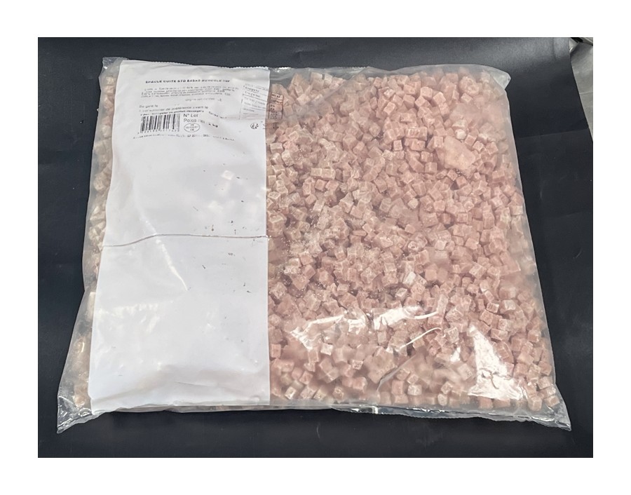 JAMBON CUIT STANDARD EN CUBE 8/8/8 ****