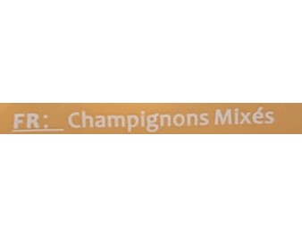 MIXTE CHAMPIGNONS