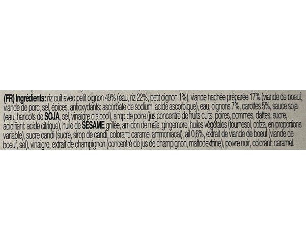 RIZ BIBIMBAP BOEUF ET PORC BULGOGI ****