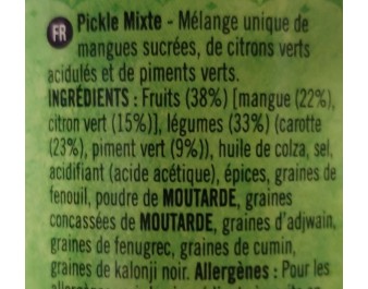 MELANGE DE LEGUMES MIXTE FORT