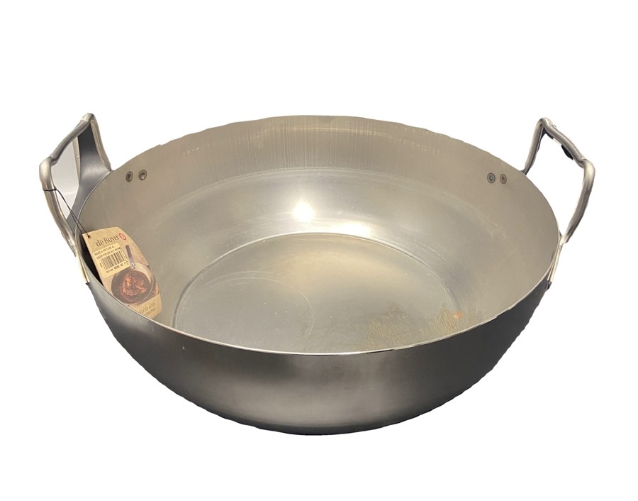BASSINE A FRITURE EN INOX 40 CM
