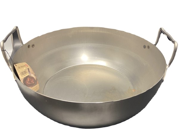 BASSINE A FRITURE EN INOX 40 CM