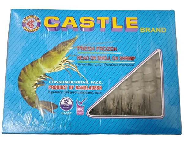 CREVETTES ENTIERES 16/20 ****