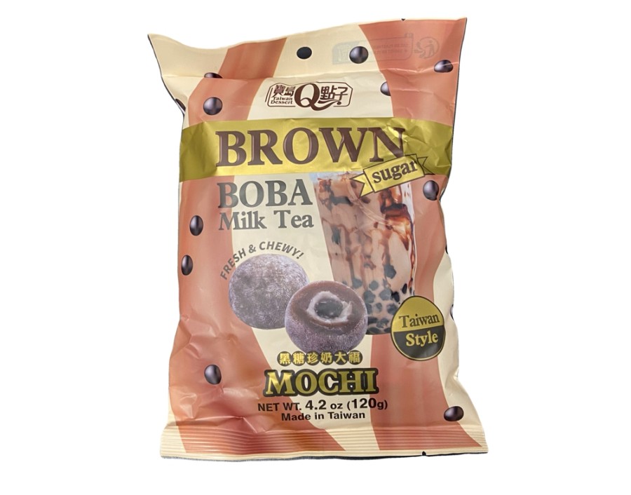 GATEAU MOCHI BOBA THE AU LAIT BRUN