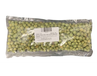 PETITS POIS GRILLES AU WASABI