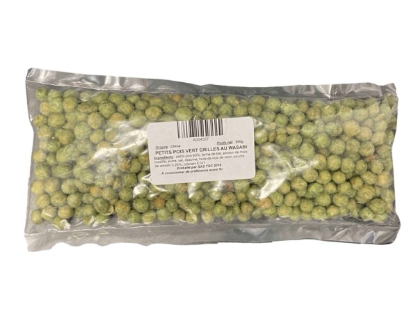 PETITS POIS GRILLES AU WASABI