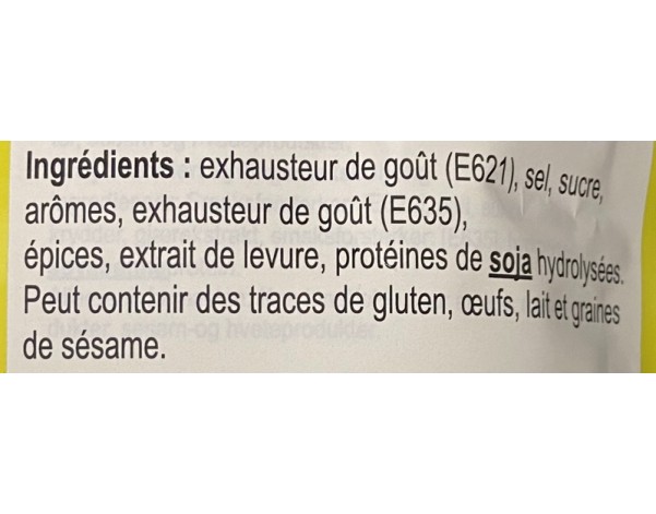 POUDRE ASSAISONNEMENT POULET