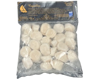 PREPARATION NOIX DE SAINT JACQUES SANS CORAIL 10/20 ****