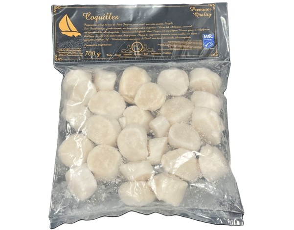 PREPARATION NOIX DE SAINT JACQUES SANS CORAIL 10/20 ****