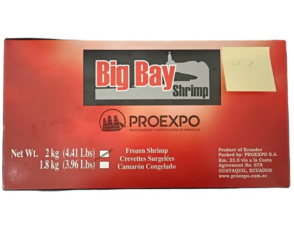 QUEUE DE CREVETTE 31/35 VANAMEI ****