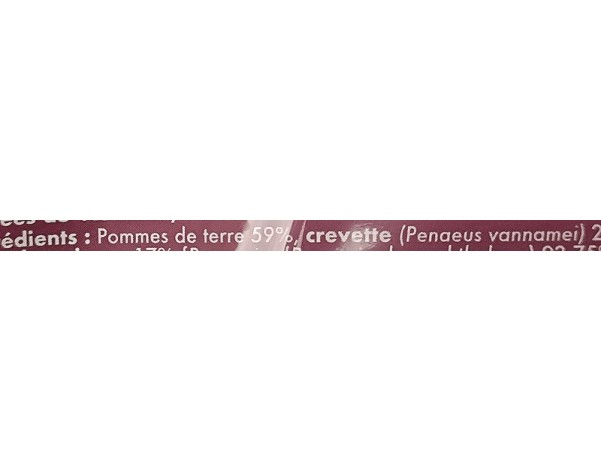 ROULEAUX AUX CREVETTES ET POMME DE TERRE 10 P. ****