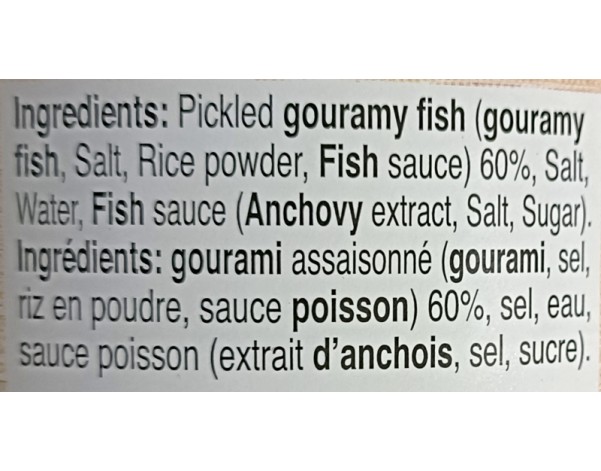 POISSON GOURAMI CREME