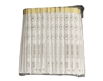 BAGUETTE EN BAMBOU 21 CM AVEC ENVELOPPE BLANCHE 100 P.