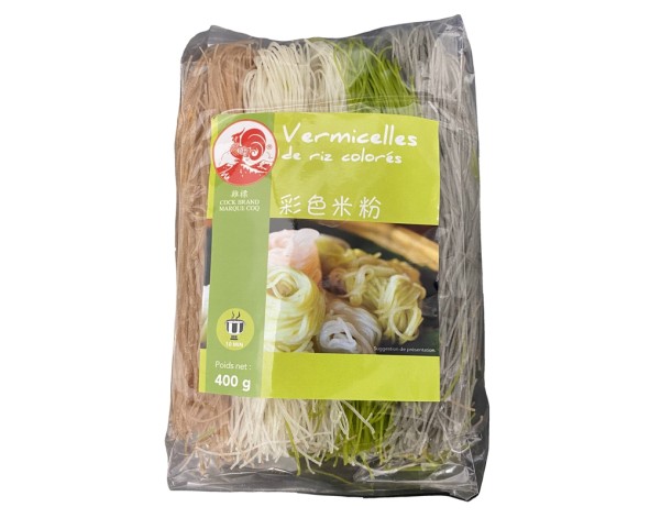 VERMICELLE DE RIZ SESAME EPINARD