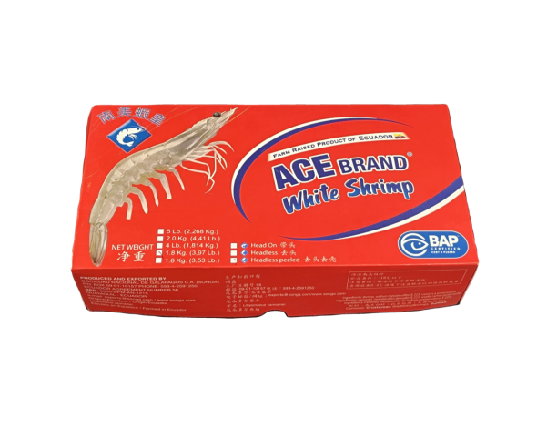 QUEUE DE CREVETTE 26/30 PTO VANAMEI 100% ****