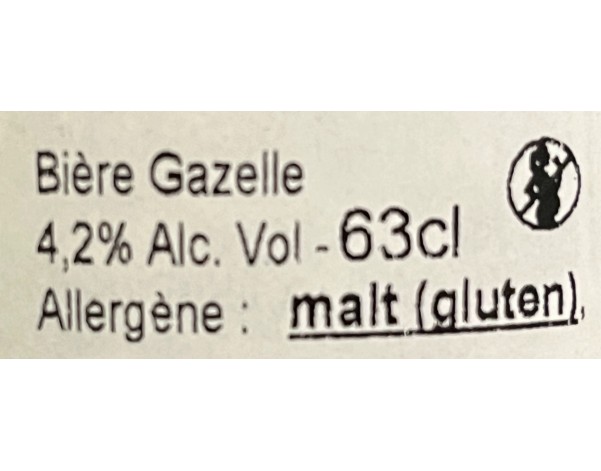 BIERE GAZELLE 4.2%