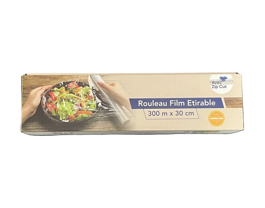FILM ETIRABLE ALIMENTAIRE 30 CM 300 METRES