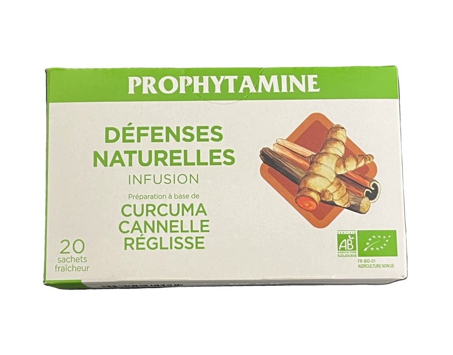 INFUSION DEFENSES NATURELLES  BIO 20 P.