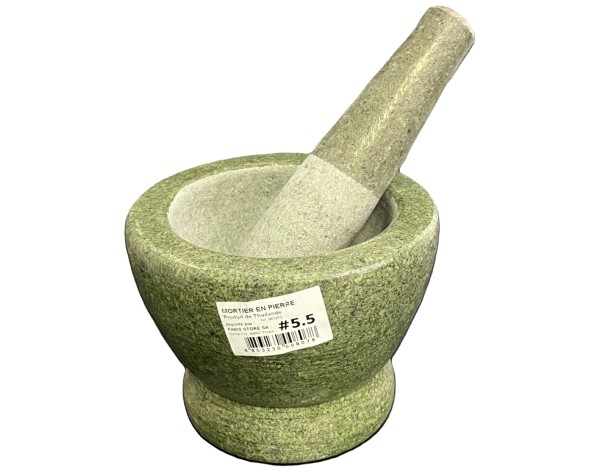 MORTIER EN PIERRE N°5 1/2