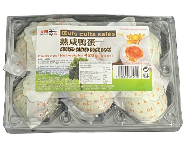 OEUFS DE CANNE SALE 6 P.