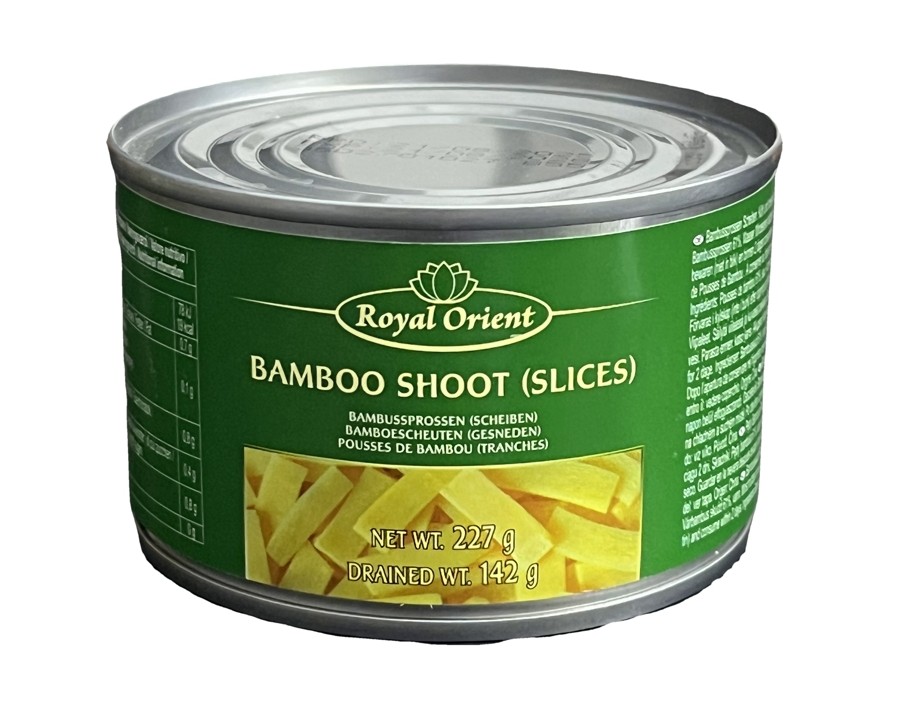 POUSSES DE BAMBOU EN LAMELLE AU NATUREL