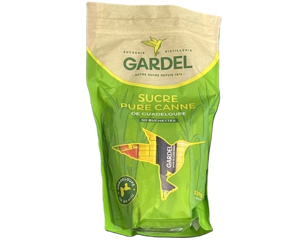 SUCRE DE CANNE ROUX SEMOULE BUCHETTE 50 P.