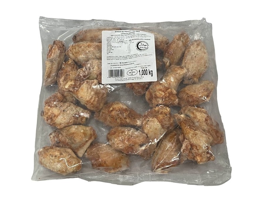 AILE DE POULET HALAL TEX MEX ****