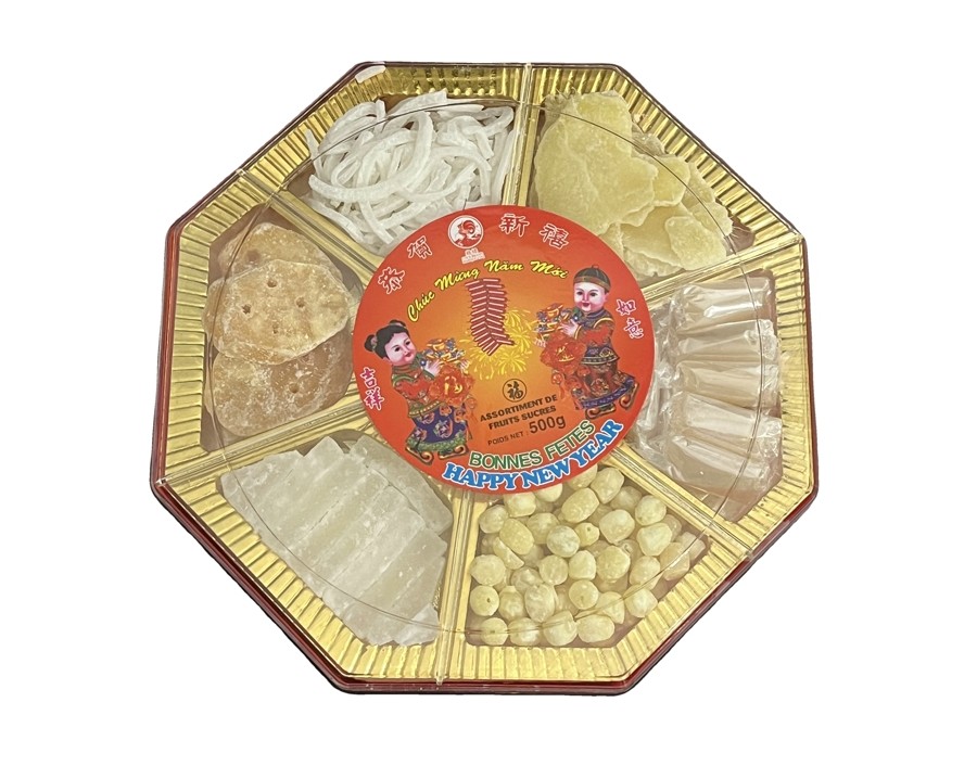 ASSORTIMENT DE FRUITS CONFITS