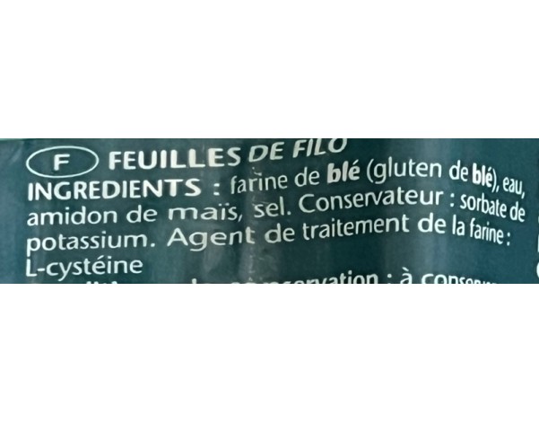 FEUILLE DE FILO 18 A 20 P.