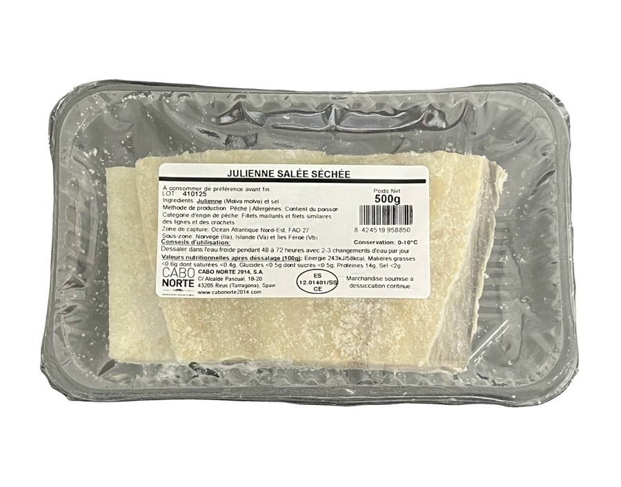 POISSON JULIENNE SECHEE