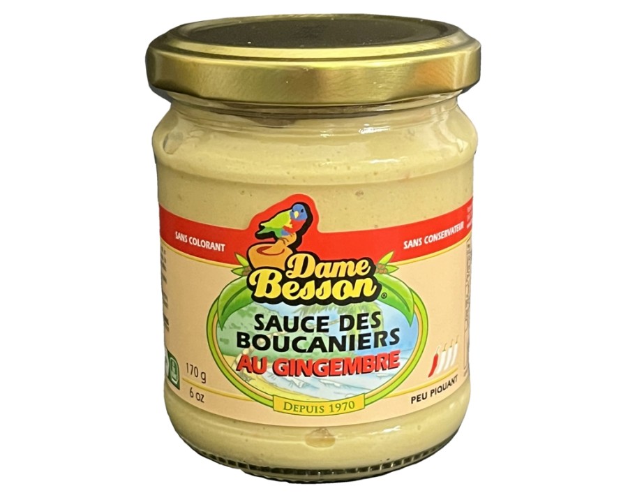 SAUCE DES BOUCANIERS AU GINGEMBRE