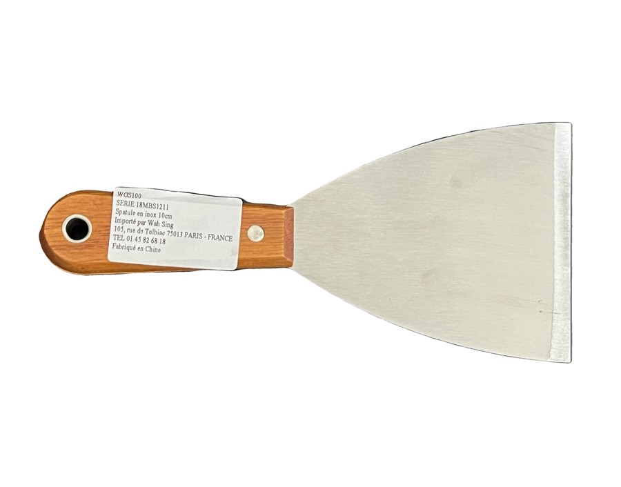 SPATULE EN INOX 11.50 X 10 CM