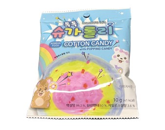 BARBE A PAPA AVEC BONBON PETILLANTS