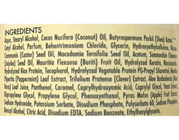 CONDITIONNEUR  REVITALISANT HYDRATANT ET FORTIFIANT A L’HUILE DE RICIN