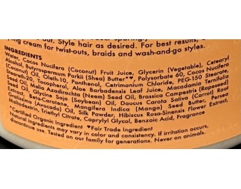 CREME DE COIFFAGE LEAVE -IN HYDRATE NOURRIT CHEVEUX ONDULES ET BOUCLES