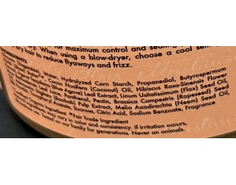 GEL COIFFANT NOURISSANT POUR CHEVEUX BOUCLES COCO-HIBISCUS