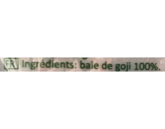 BAIE DE GOJI SECHEE