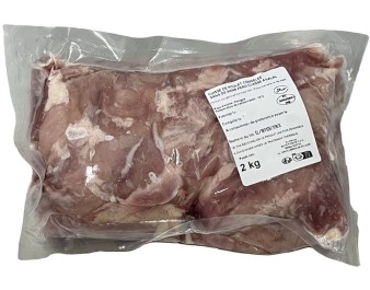 CUISSE DE POULET DESOSSEE SANS PEAU HALAL ****