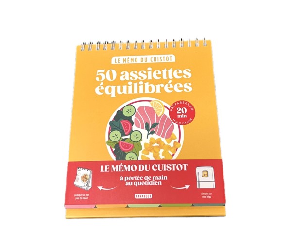 LIVRE 50 ASSIETTES EQUILIBREES