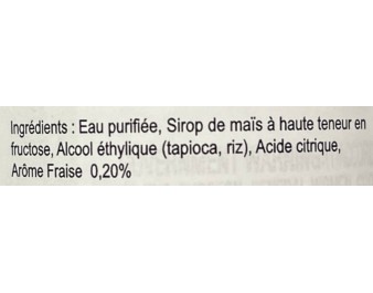 ALCOOL DE RIZ SOJU FRAISE 12°