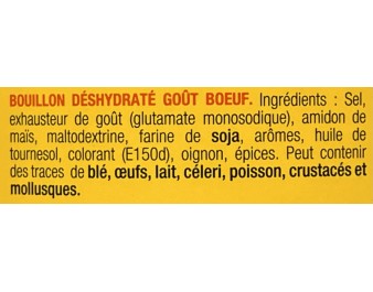 BOUILLON AROME BOEUF HALAL
