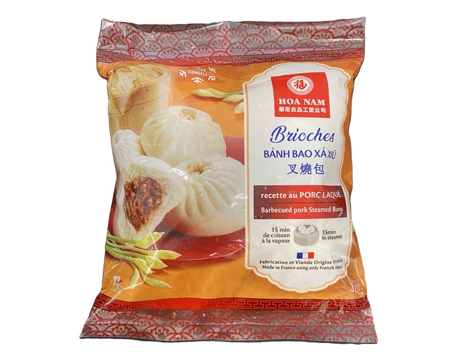 BRIOCHE A LA VIANDE DE PORC LAQUE 4 P.  ****