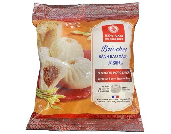 BRIOCHE A LA VIANDE DE PORC LAQUE 4 P.  ****