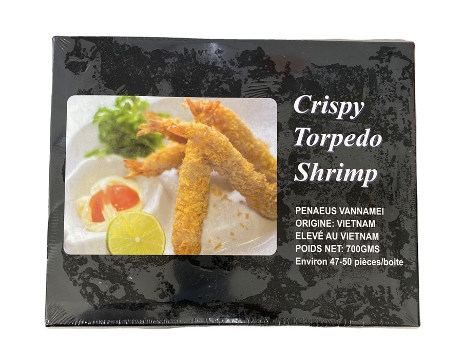 CREVETTES PANEES TORPEDO 26/30 ****